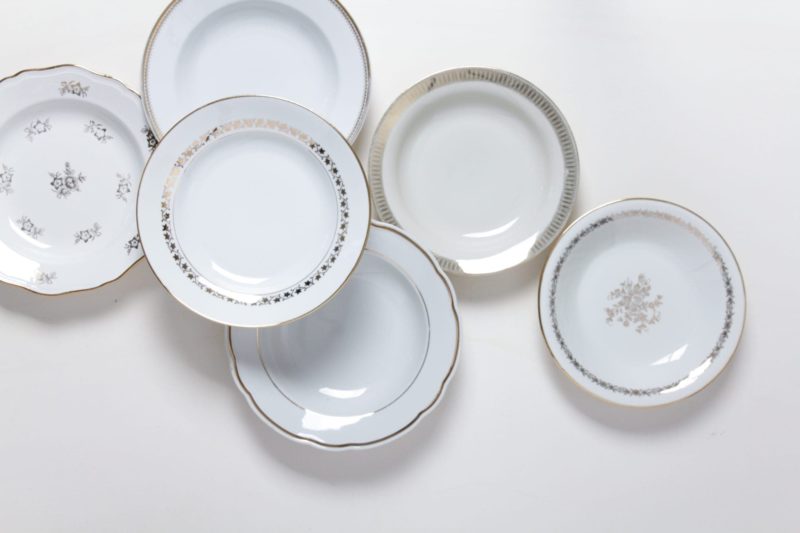 tableware rental, porcelain, plates, vintage tableware, rent