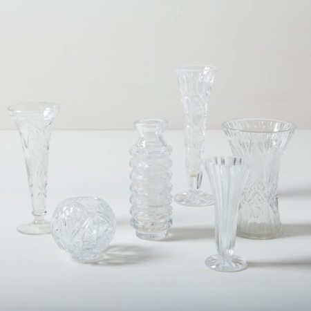 Glass vase and decoration for hire Berlin, Hamburg, Munich, Cologne