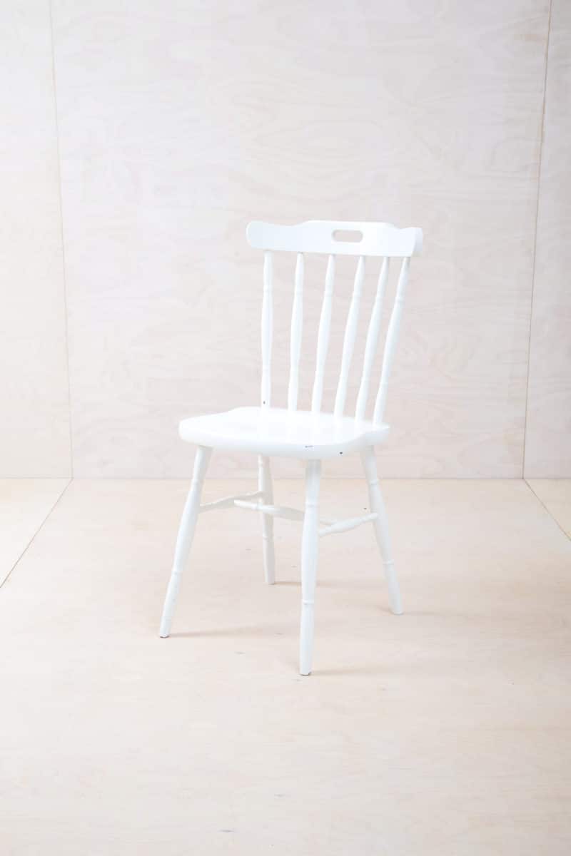 rental furniture white wooden chairs Berlin, Germany