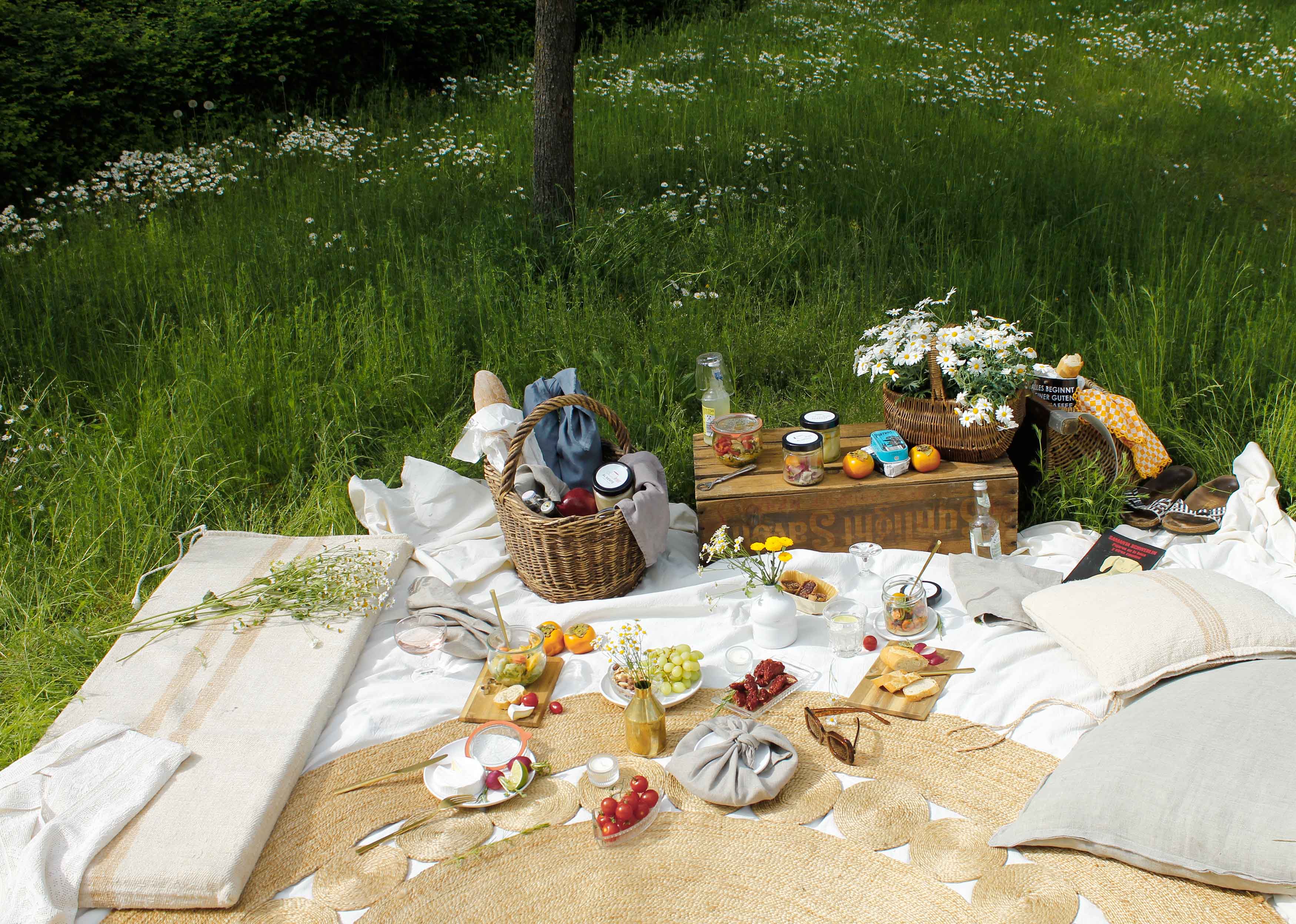 Tablescape Picnic Box Countryside Joy | |